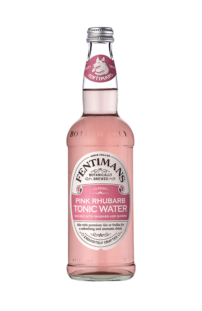 Pink Rhubarb Tonic Water