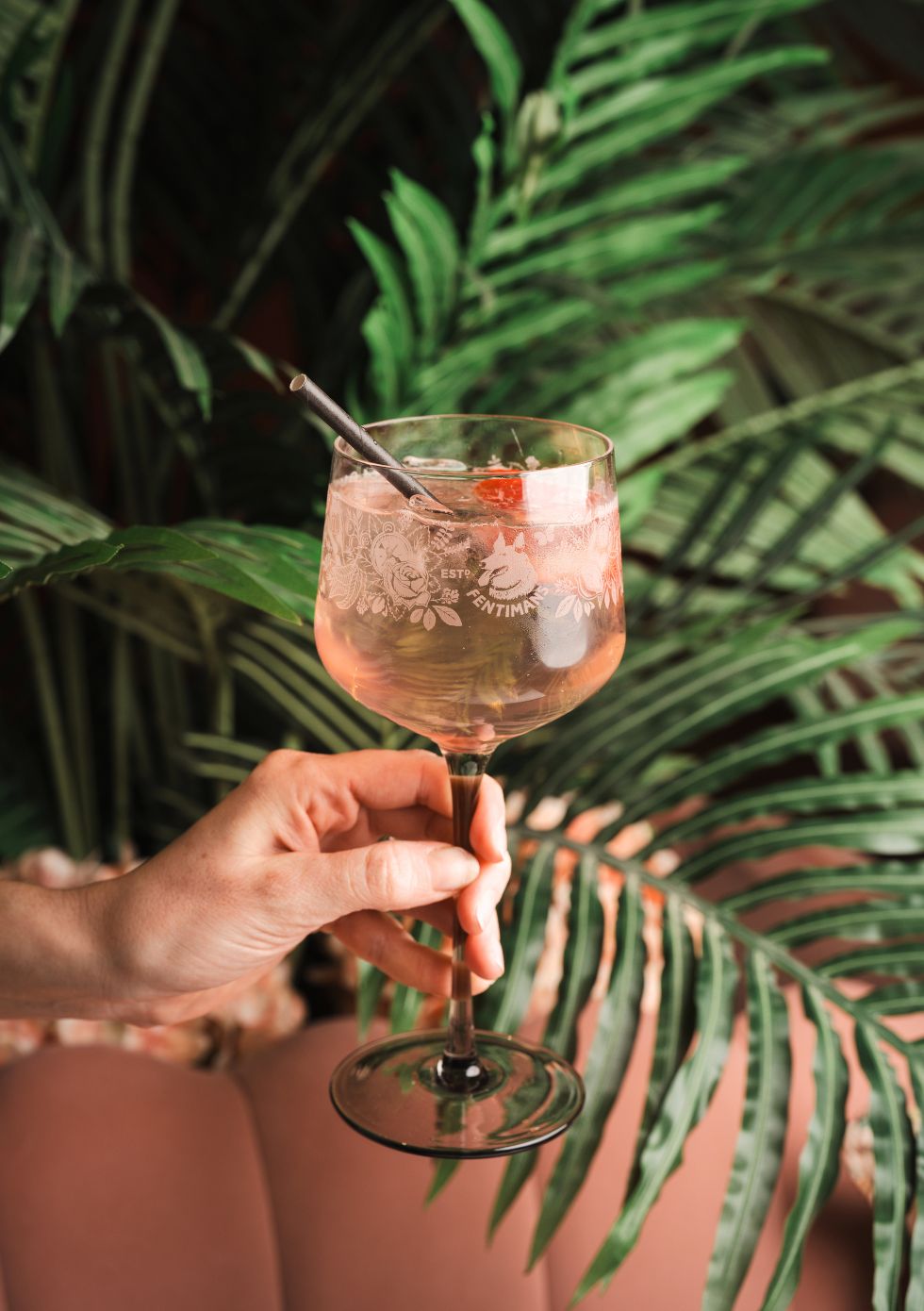 Strawberry Rose Spritz