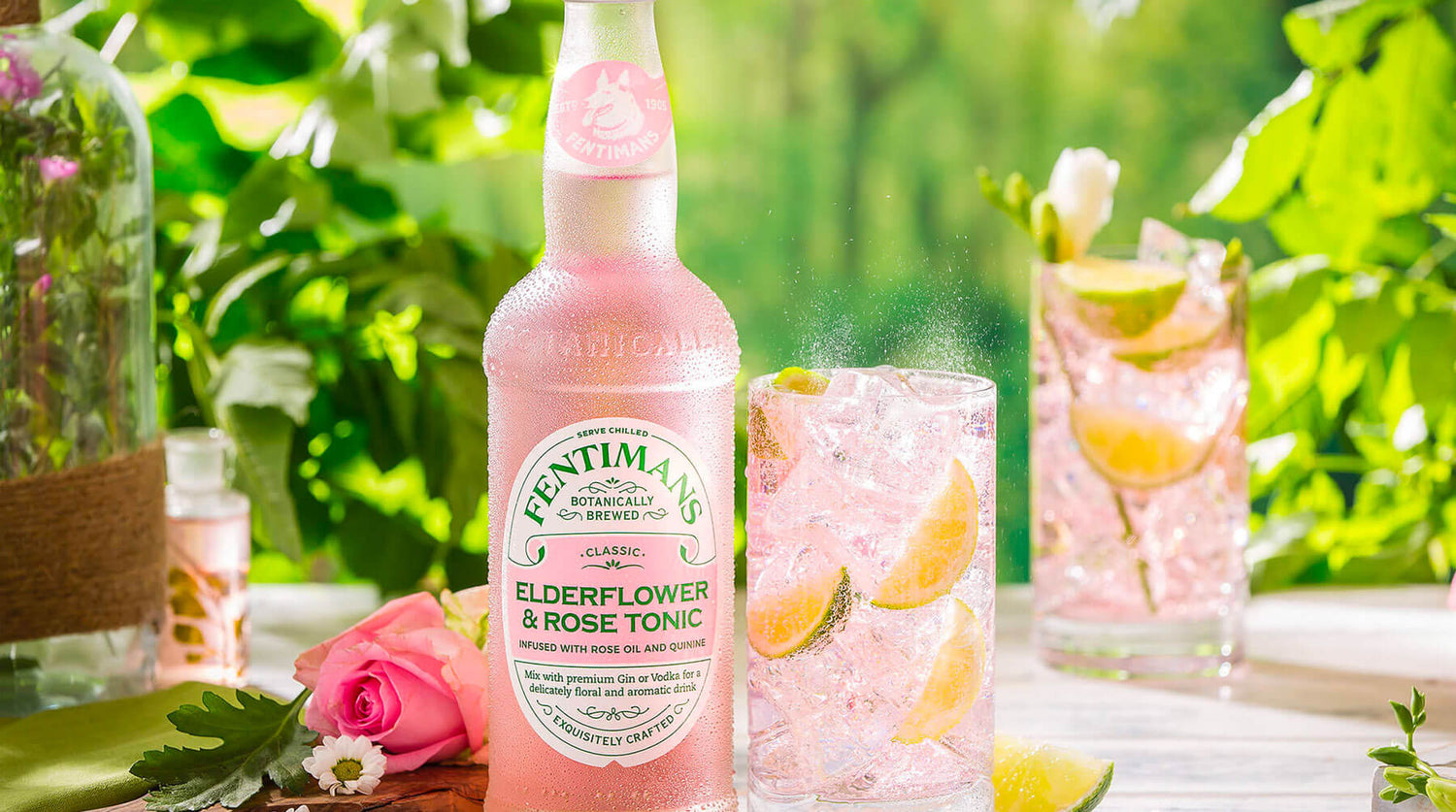 Fentimans Elderflower Rose Tonic