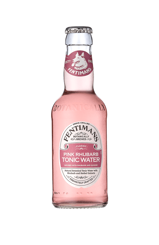 Pink Rhubarb Tonic Water